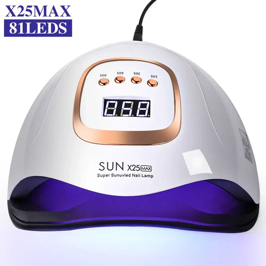 81LED UV Nail Art Lamp