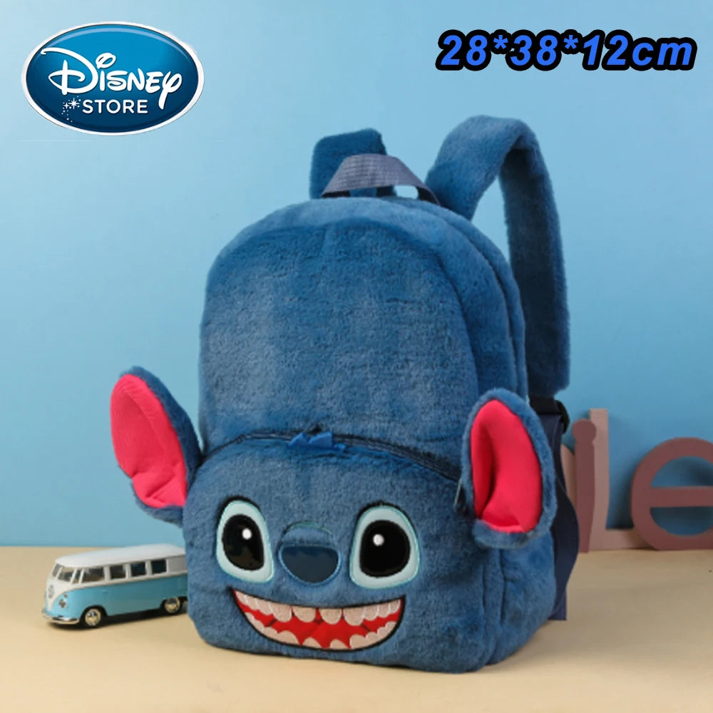 Disney Stitch Plush Student Backpack