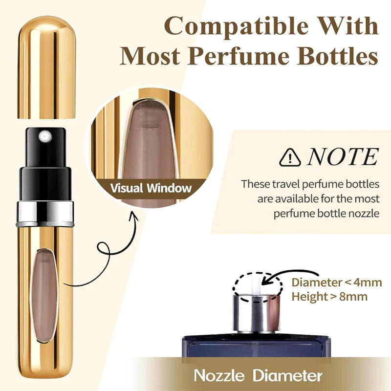 Portable Mini Perfume Atomizer Bottle