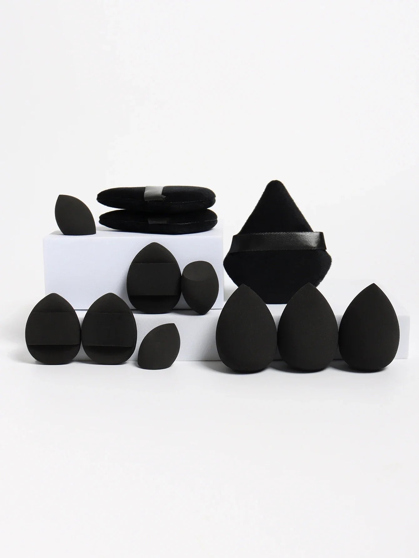 GlamEase 12-Piece Makeup Sponge Set