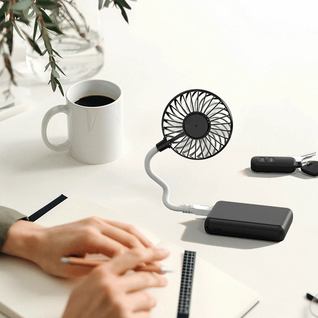 Wireless USB Rechargeable Handheld Fan