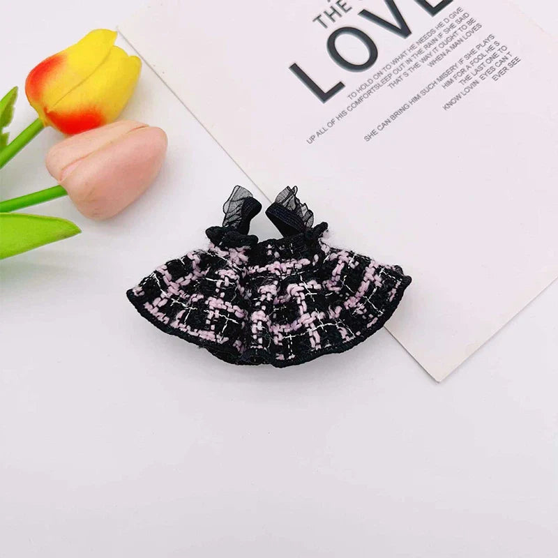 ZTOYL Labubu Pink Princess Dress Set