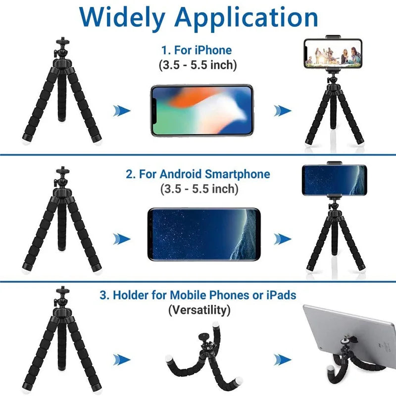 Mini Octopus Phone Tripod Stand