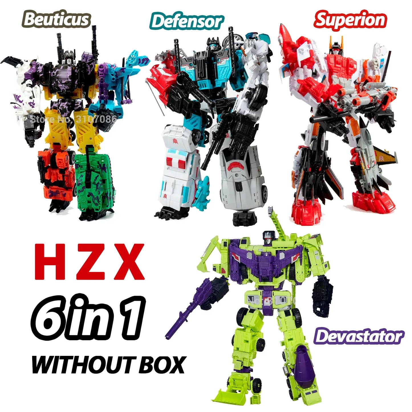 HZX Combiner Robot Action Figures