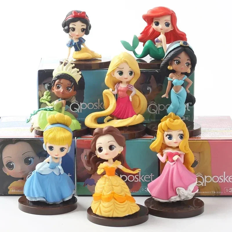 Q Posket Disney Princess Figure Set