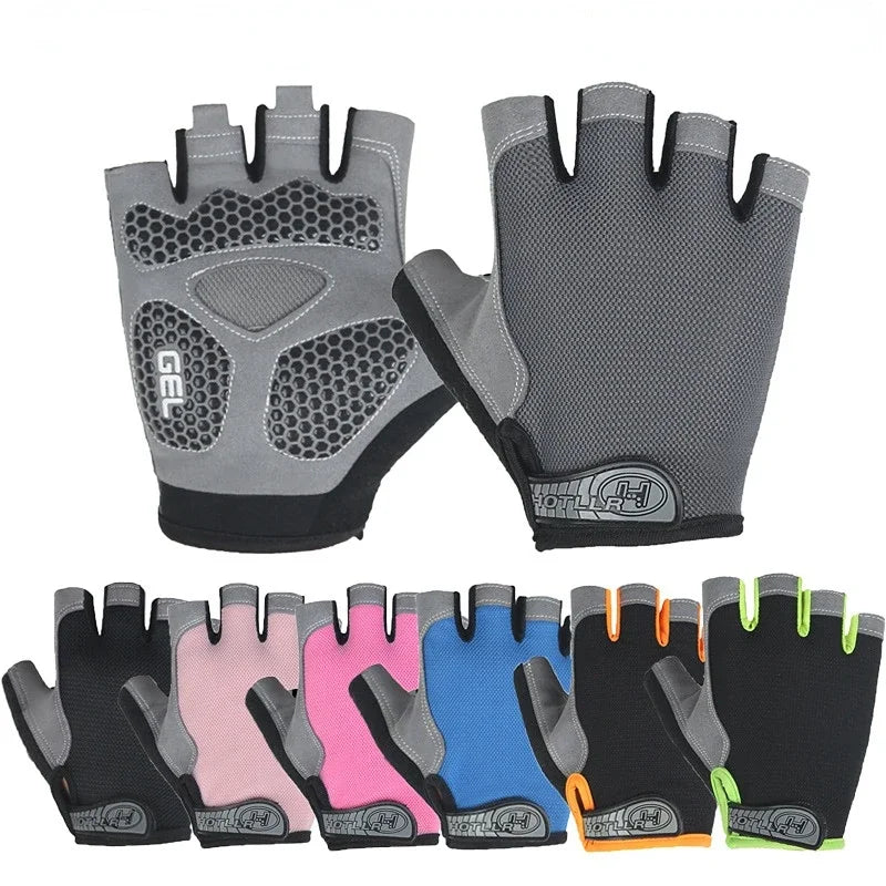 Breathable Half Finger Cycling Gloves