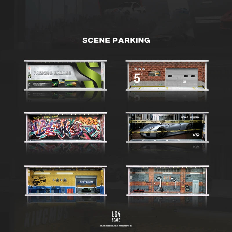 1/64 Garage Scene Model