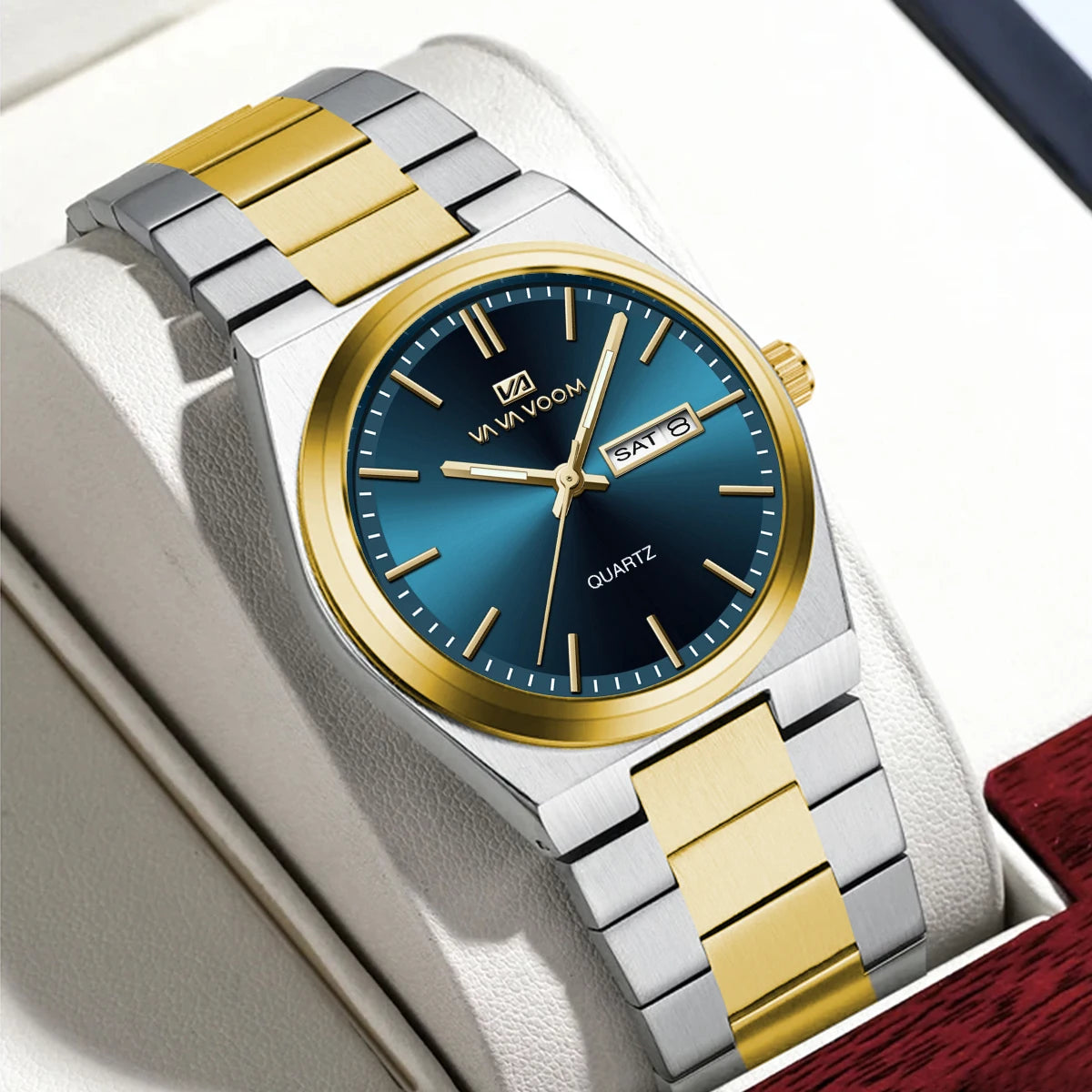 Luxury Blue Gold Men’s Watch