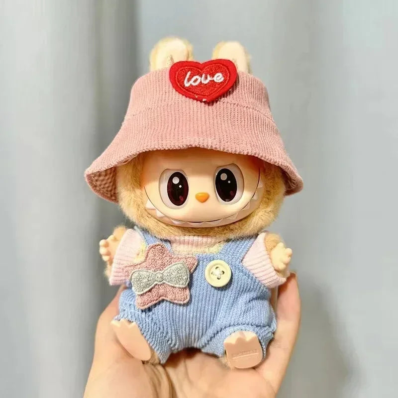 17cm Labubu Hoodie Clothes