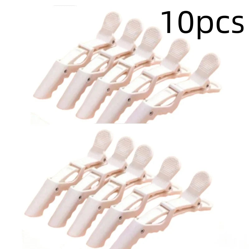 5-30pcs Alligator Hair Clip Plastic Nonslip Hairpin Black Pink Durable Hair Clamp Hairdressing Styling Accessories for Woman Man