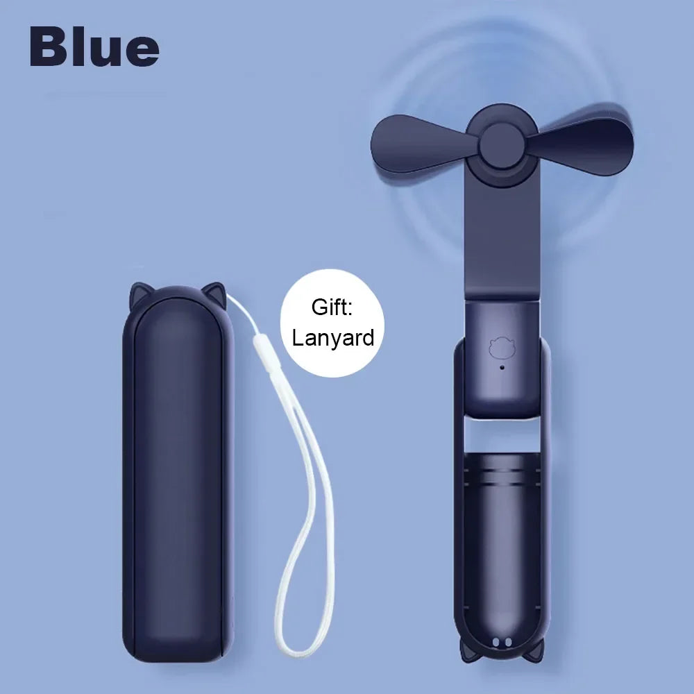 Portable Rechargeable Mini Pocket Fan