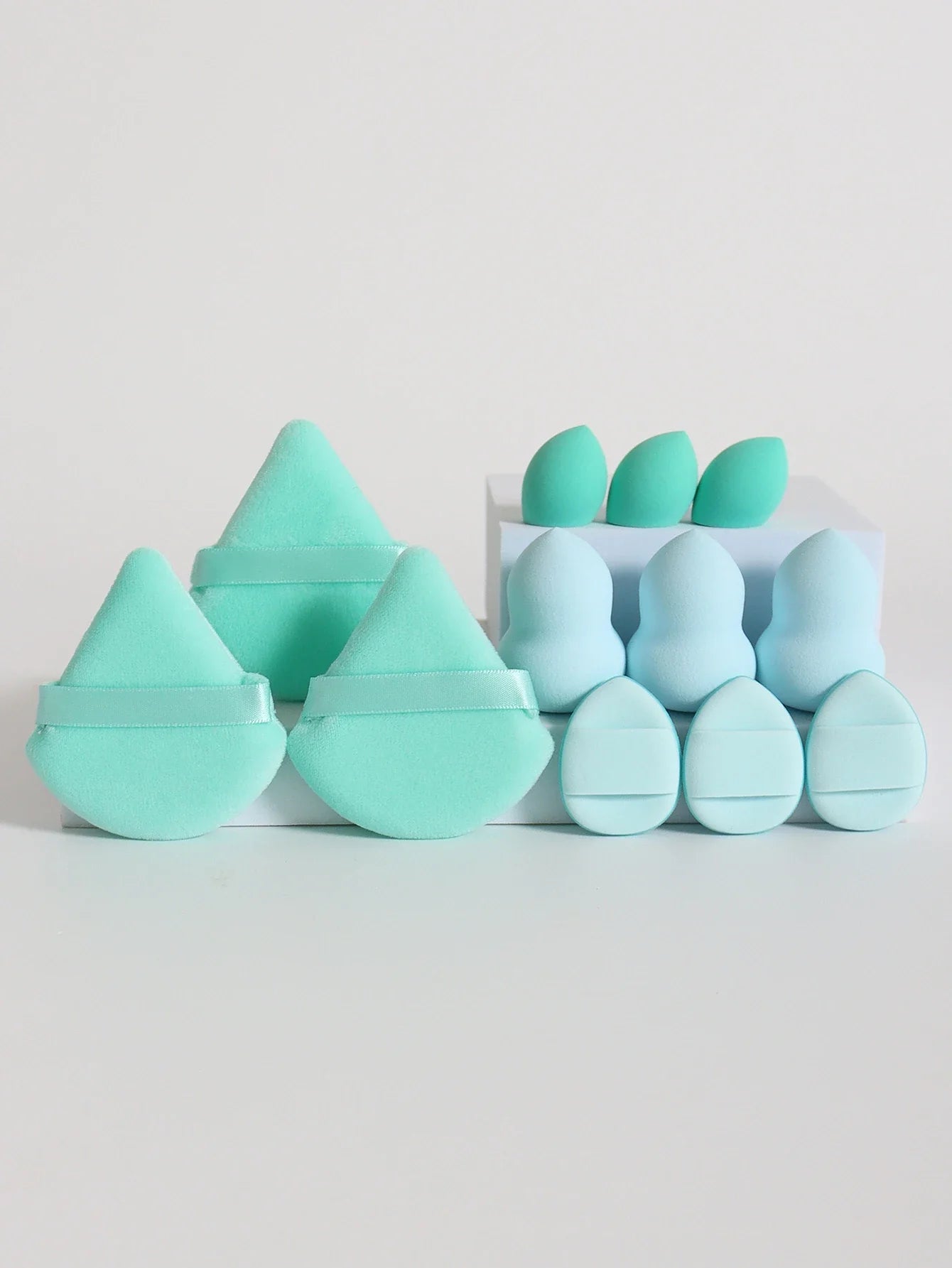 GlamEase 12-Piece Makeup Sponge Set