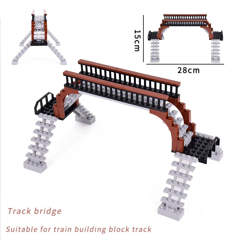 City Train Station Building Blocks