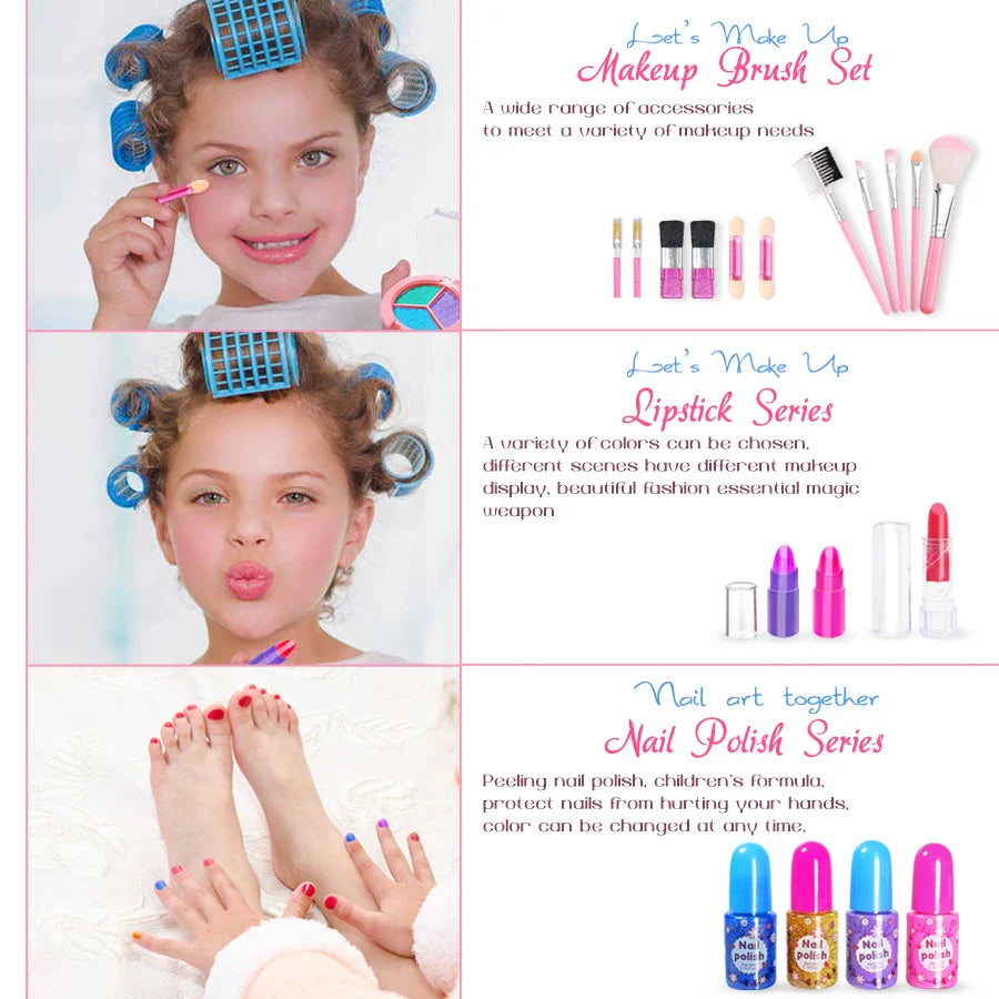 Kids Washable Makeup Kit Set