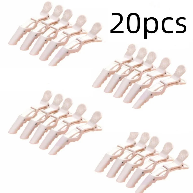 5-30pcs Alligator Hair Clip Plastic Nonslip Hairpin Black Pink Durable Hair Clamp Hairdressing Styling Accessories for Woman Man