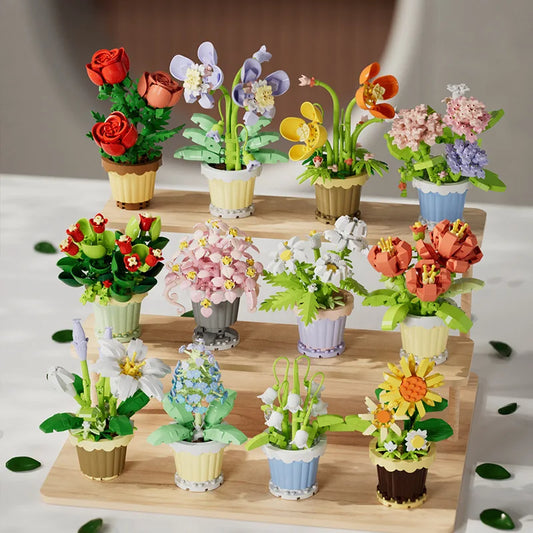 DIY Eternal Flower Building Blocks