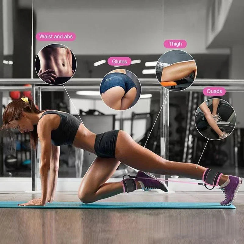 Elastic Ankle Resistance Belt Kit