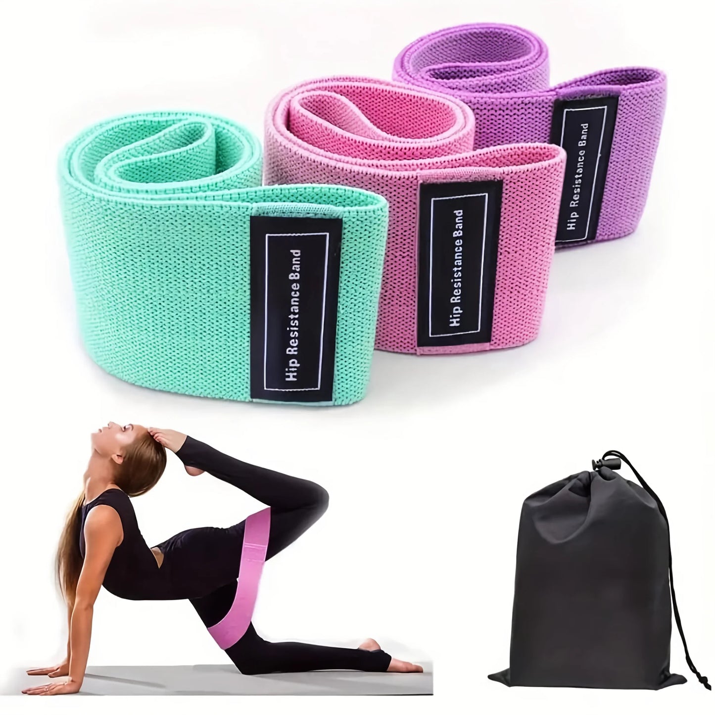 Fabric Resistance Hip Bands
