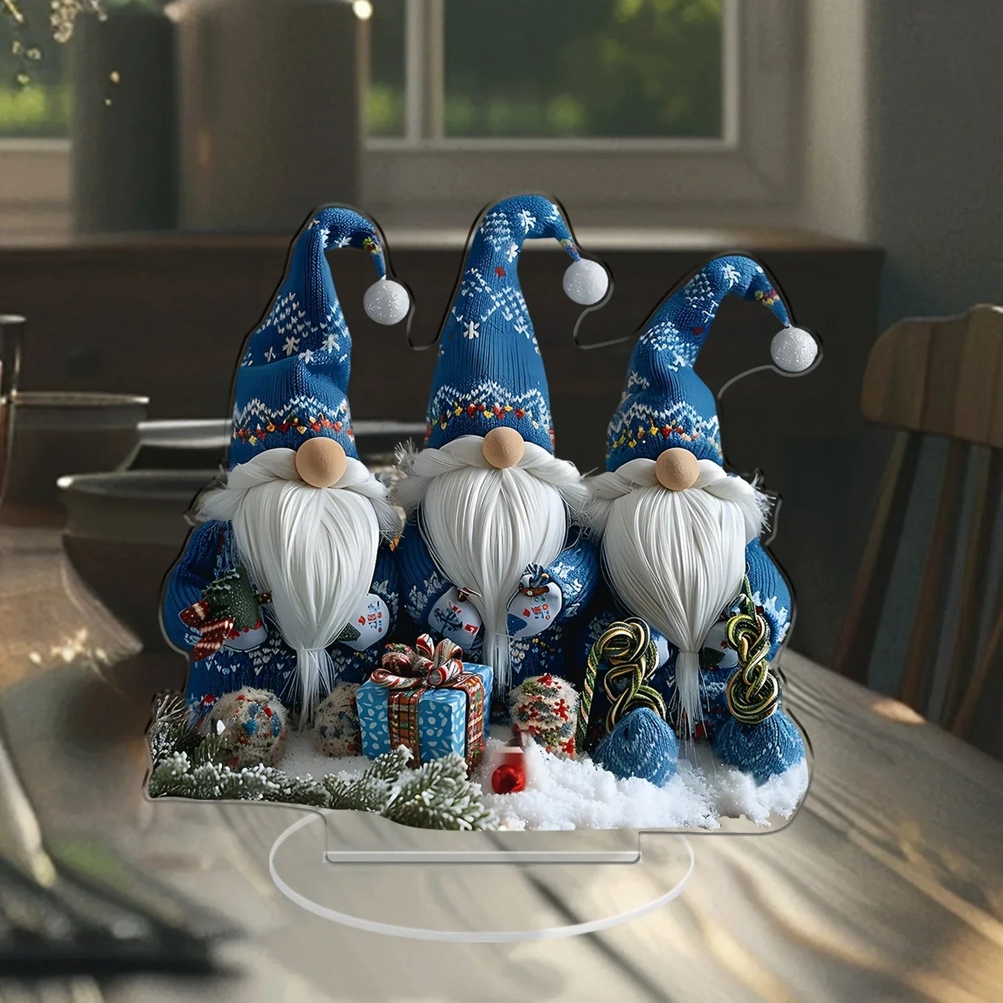 Festive Christmas Gnomes Decor