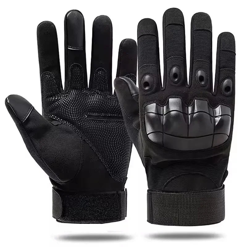 Touchscreen Full Finger Moto Gloves