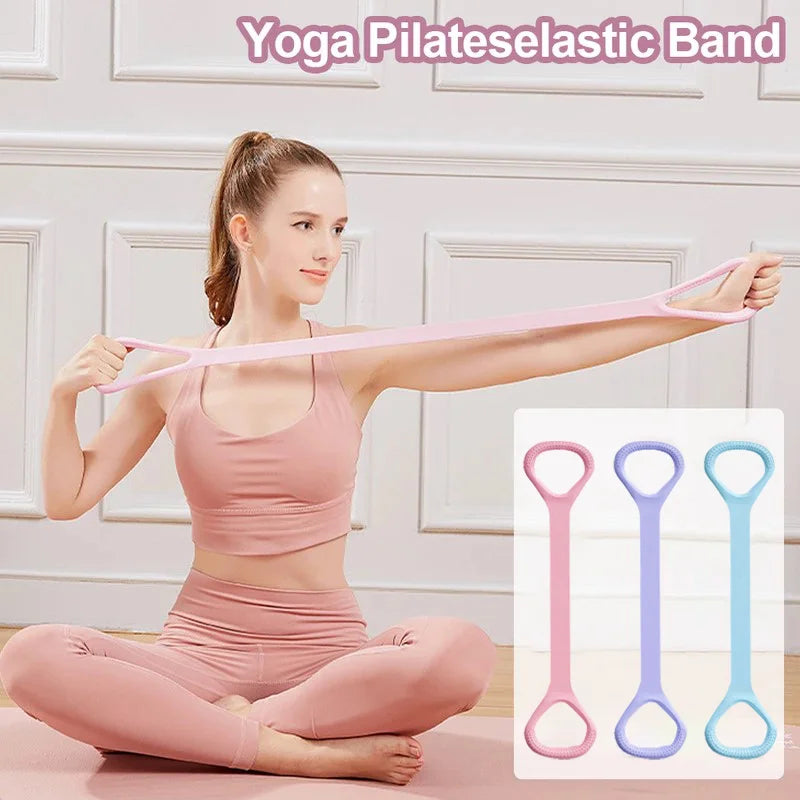 8-Shaped Elastic Fitness Stretcher