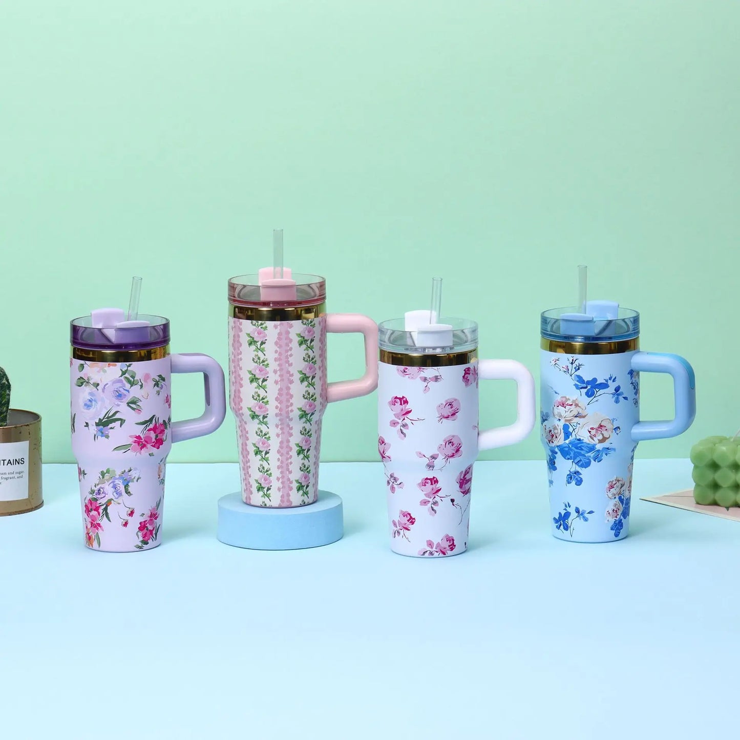 4oz Stanley Style Car Tumbler