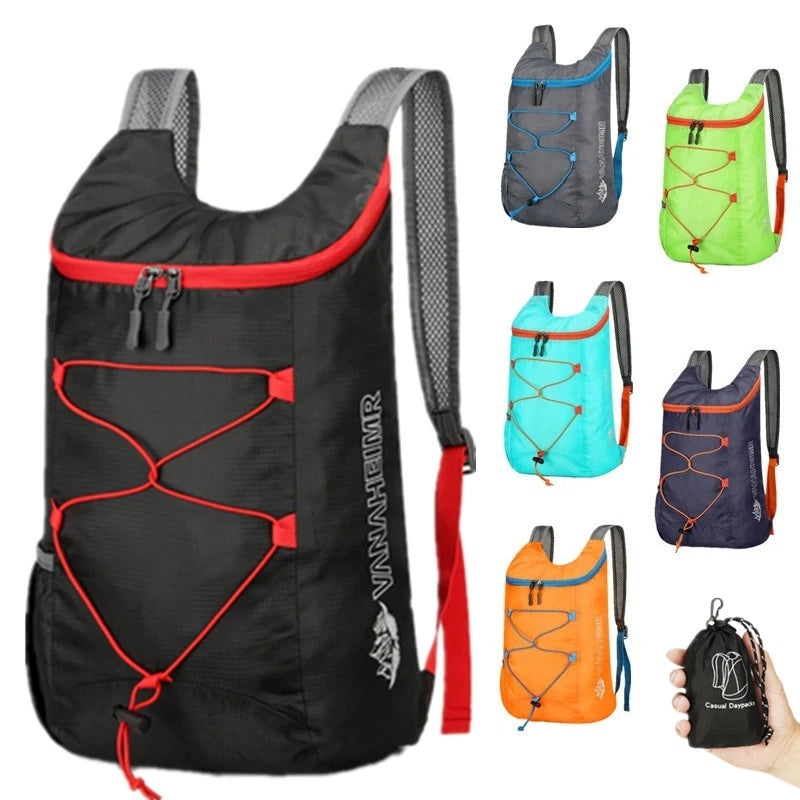 Multifunctional Lightweight Folding Travel Backpack