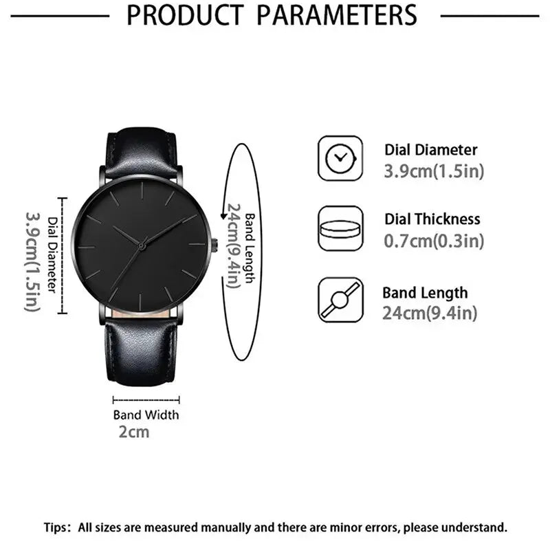 5PCS Men’s Luxury Sports Watch Set