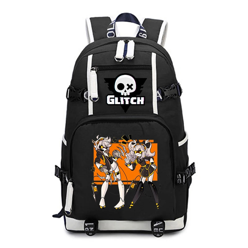 Anime Murder Drones Canvas Backpack
