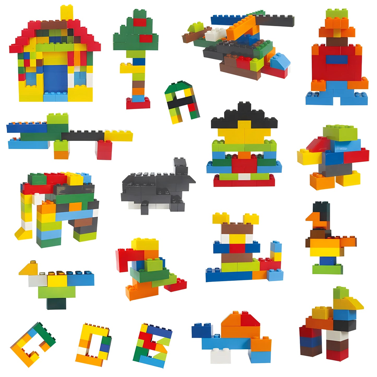 1000-Piece DIY Building Blocks Set