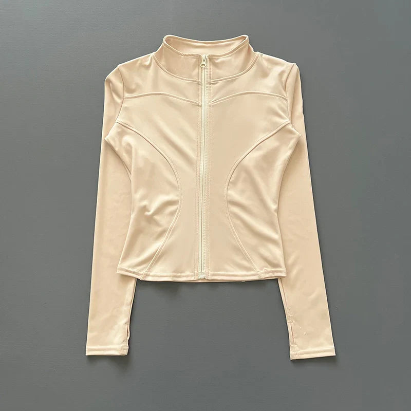 Women’s Slimming Workout Zip Jacket