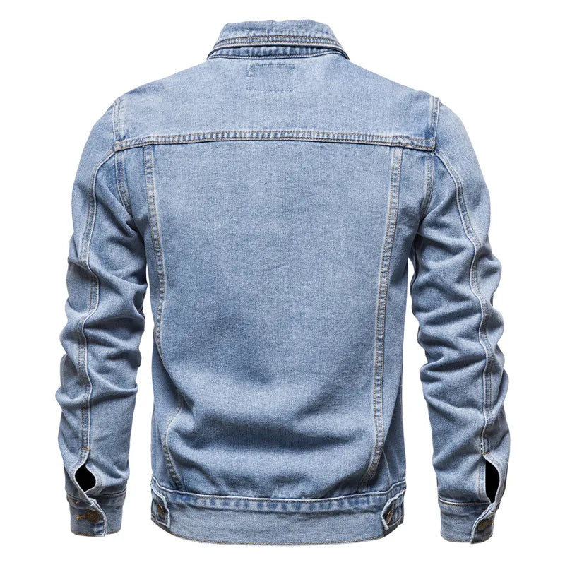 2025 Men’s Vintage Denim Jacket