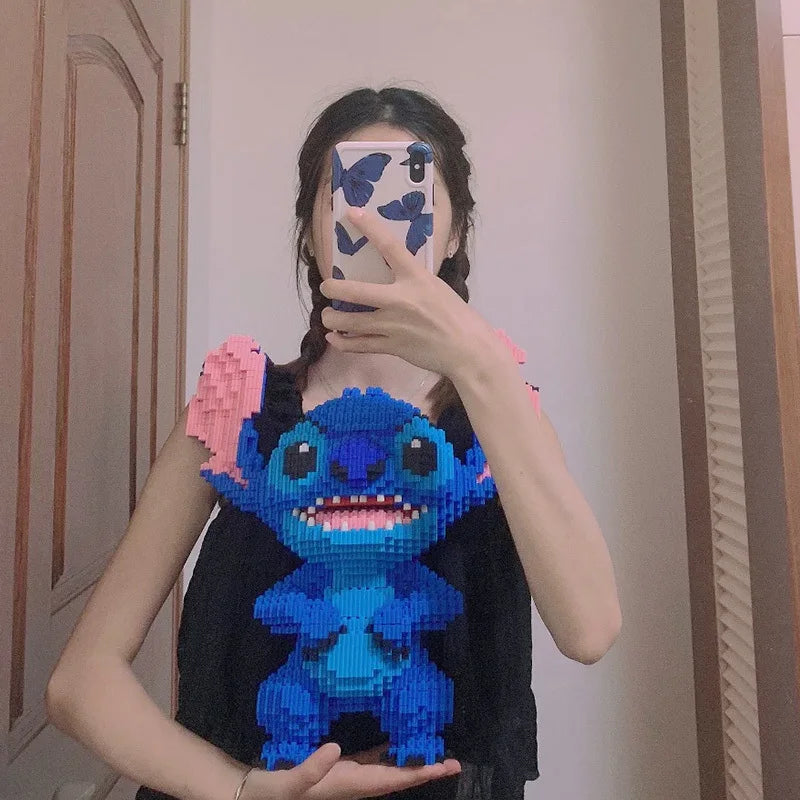 Stitch Giant Building Block Toy
