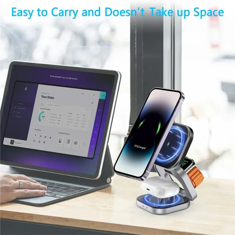 3-in-1 Foldable Wireless Charger