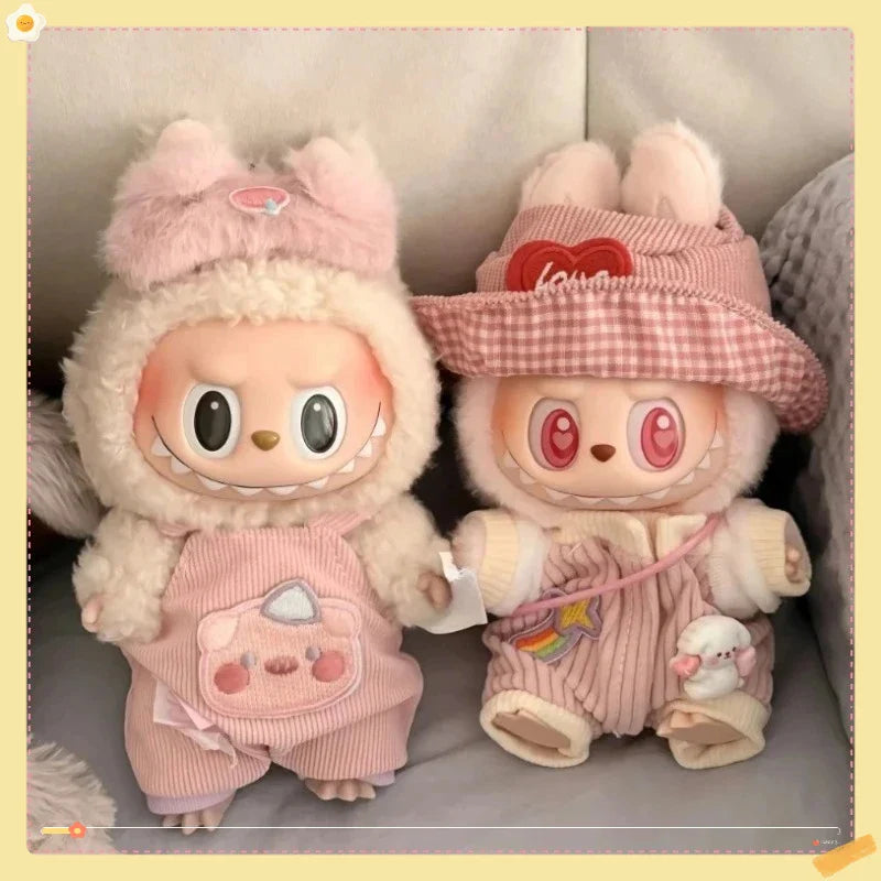 MINISO Kawaii Labubu Macaron Doll