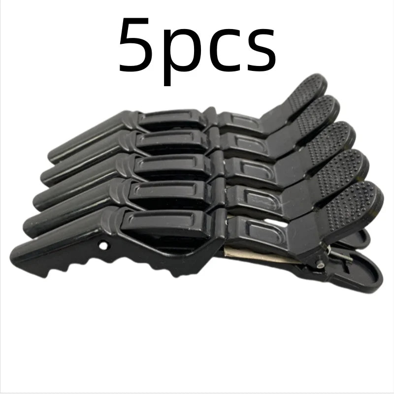 5-30pcs Alligator Hair Clip Plastic Nonslip Hairpin Black Pink Durable Hair Clamp Hairdressing Styling Accessories for Woman Man