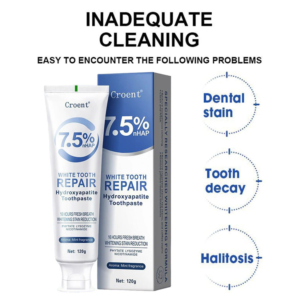 Hydroxyapatite Mint Whitening Toothpaste