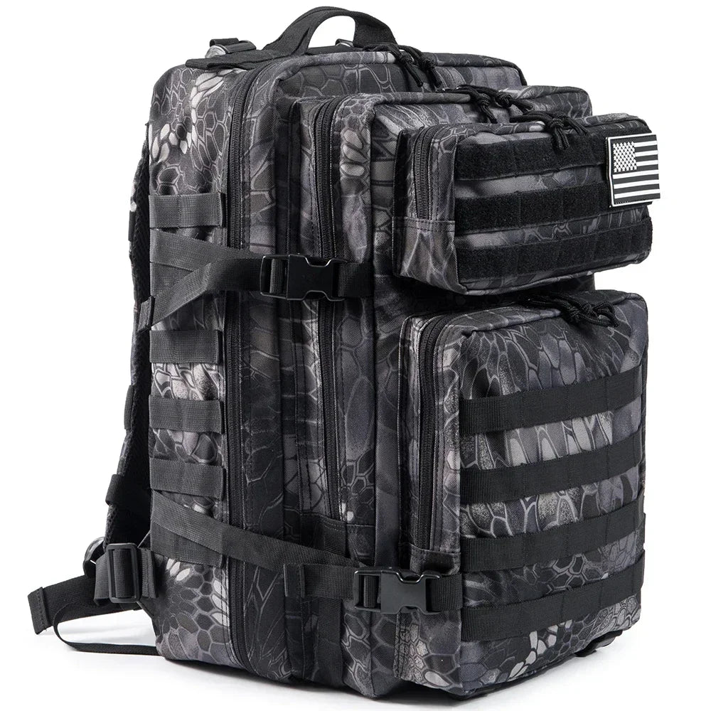 45L Tactical Outdoor Hiking Backpack