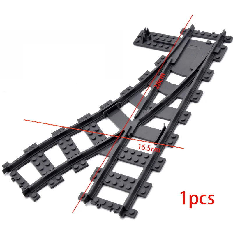 City Train Station Building Blocks