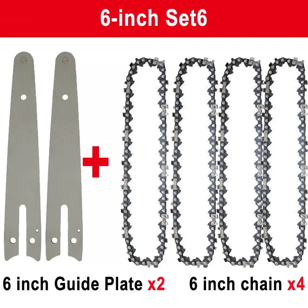6-Inch Rechargeable Mini Electric Chainsaw
