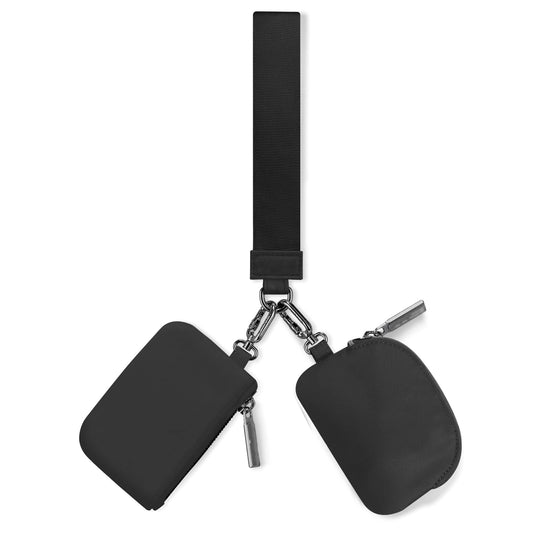 Mini Zip Keychain Wallet Wristlet