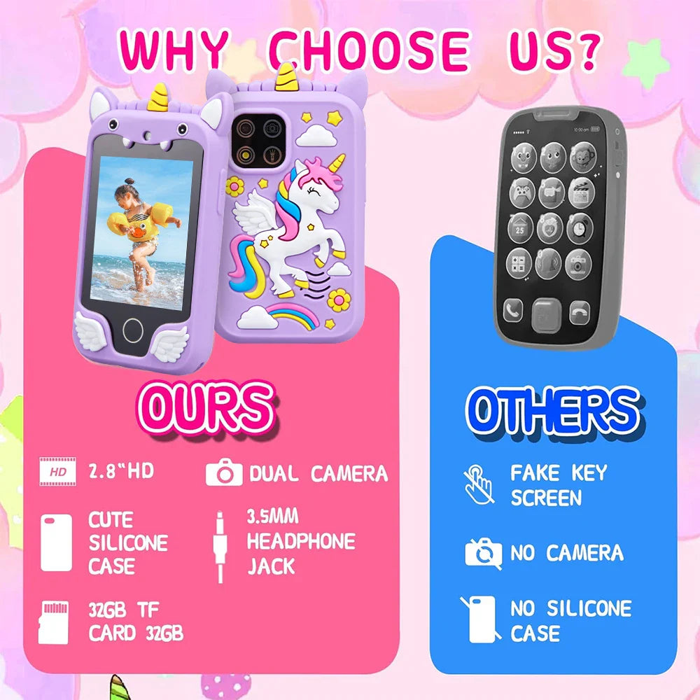Kids Unicorn Smart Phone Toy