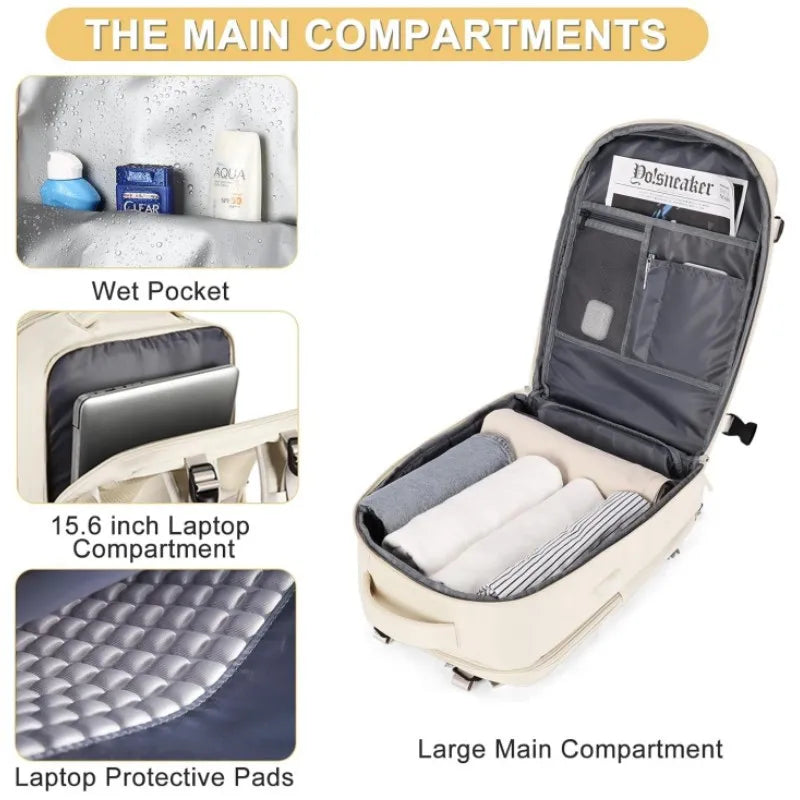 Geestock Cabin Travel Laptop Backpack