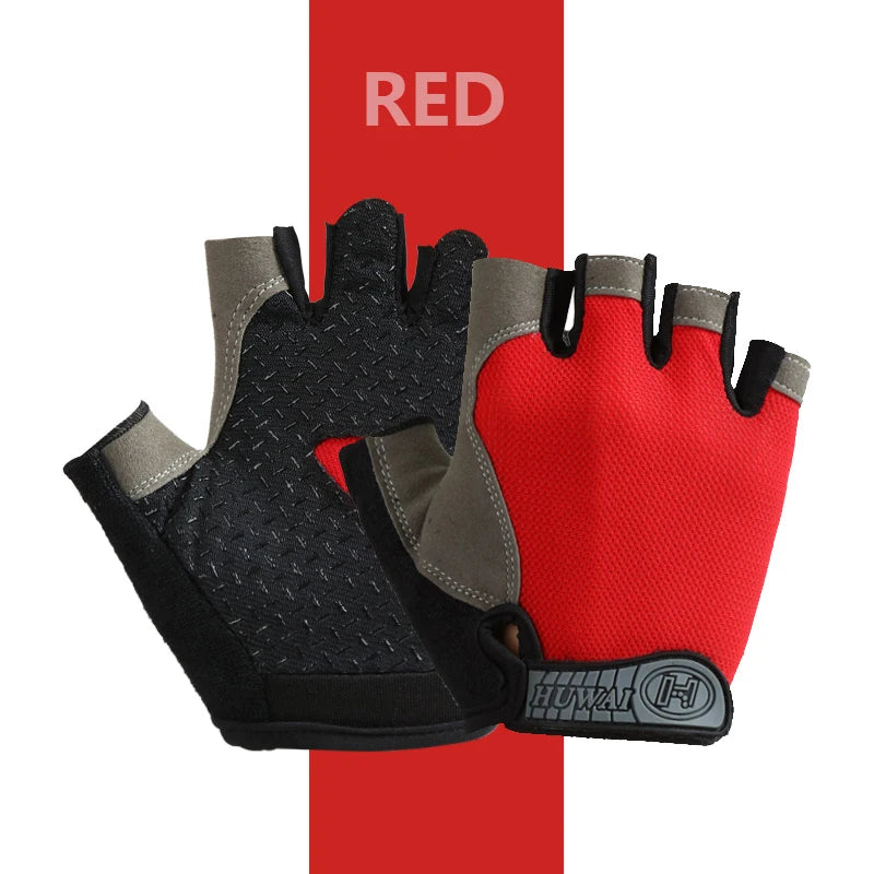 Men Women Half Finger Gloves