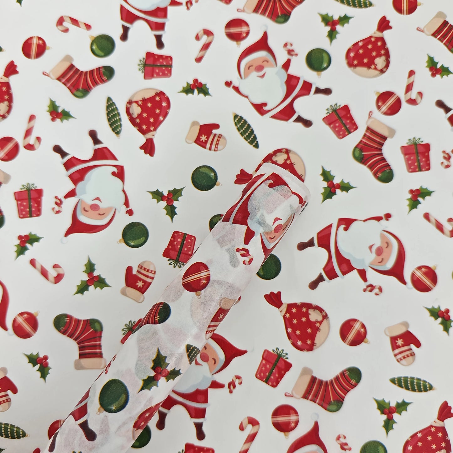 Santa Christmas Tissue Wrapping Paper
