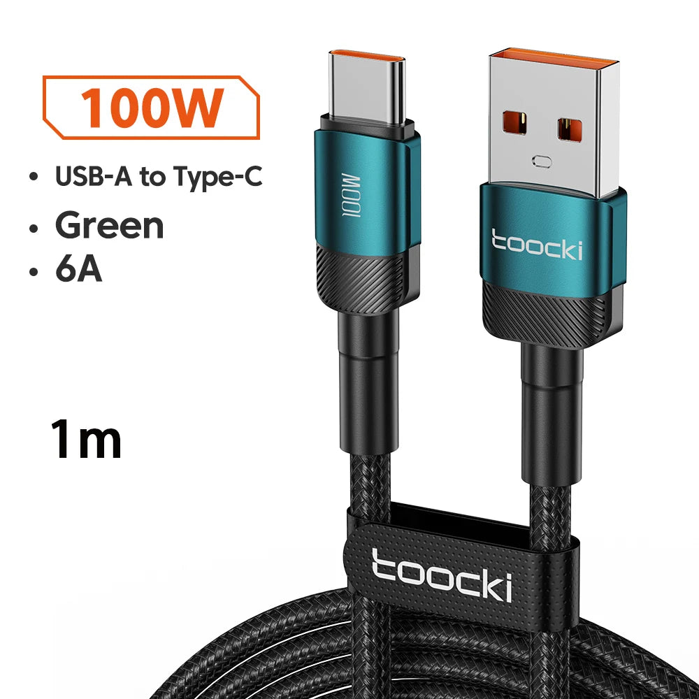 Toocki 100W Fast Charging Cable