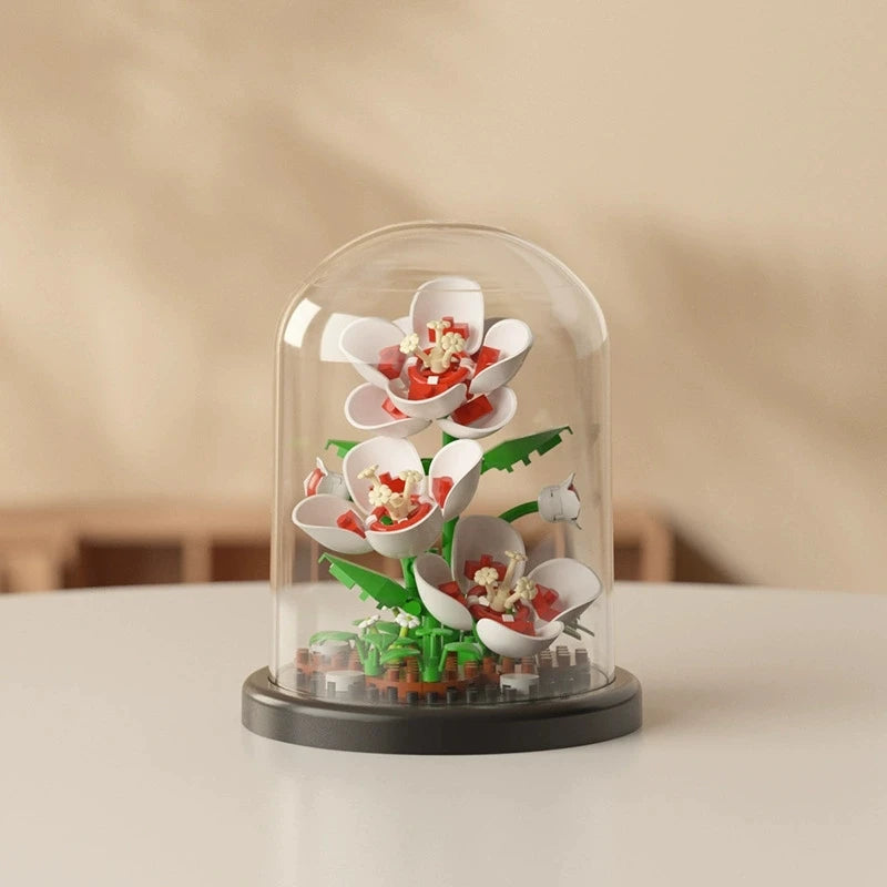 DIY Flower Building Block Kit