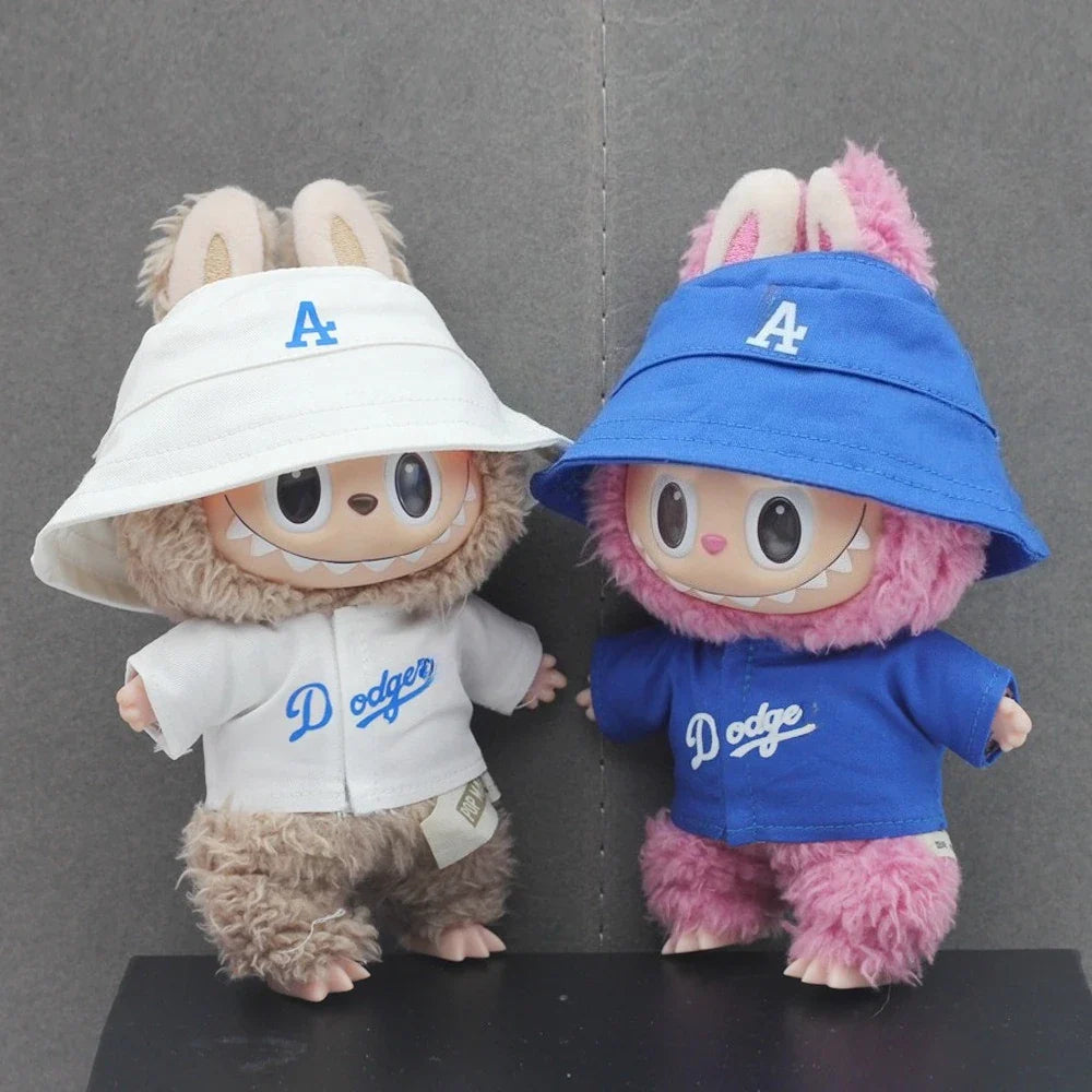 Bandai Labubu Number 17 Baseball Outfit