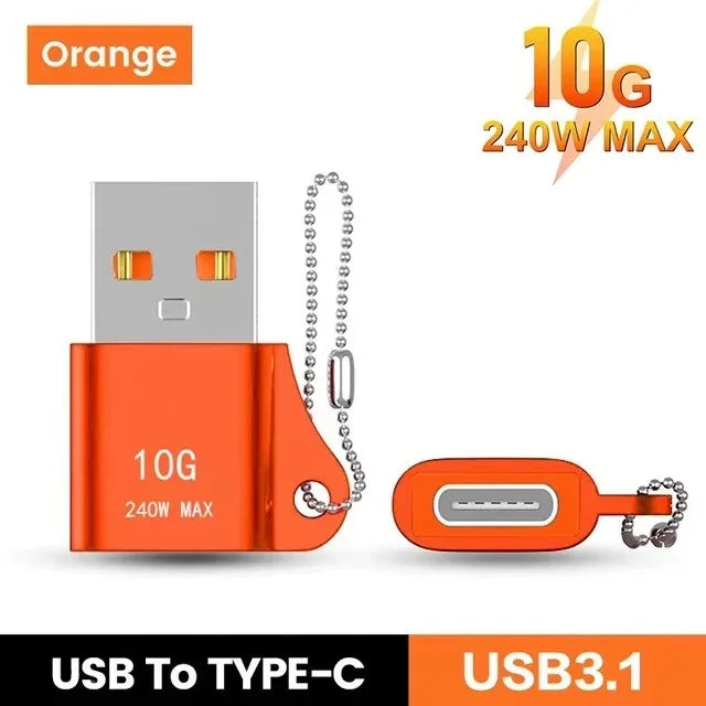 USB to Type-C Adapter 10A