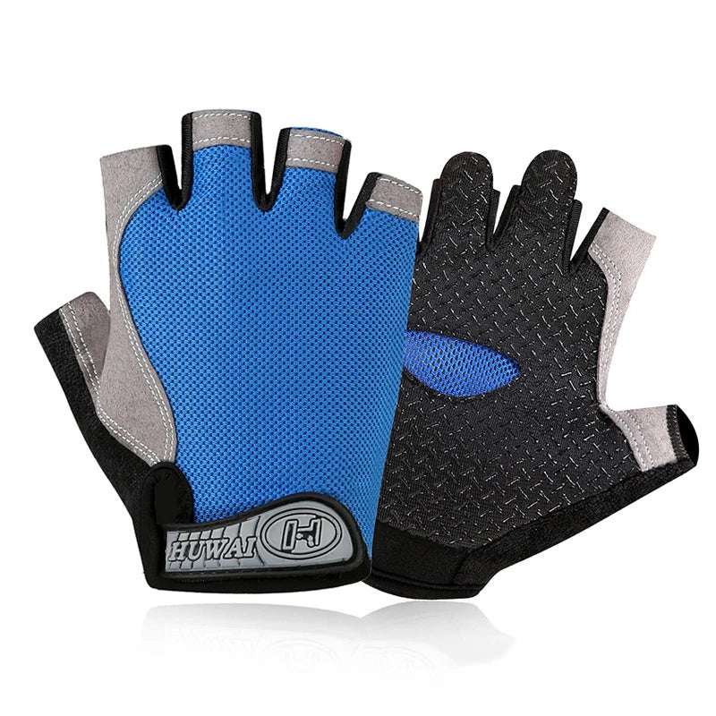 Fingerless Weightlifting Gym Gloves